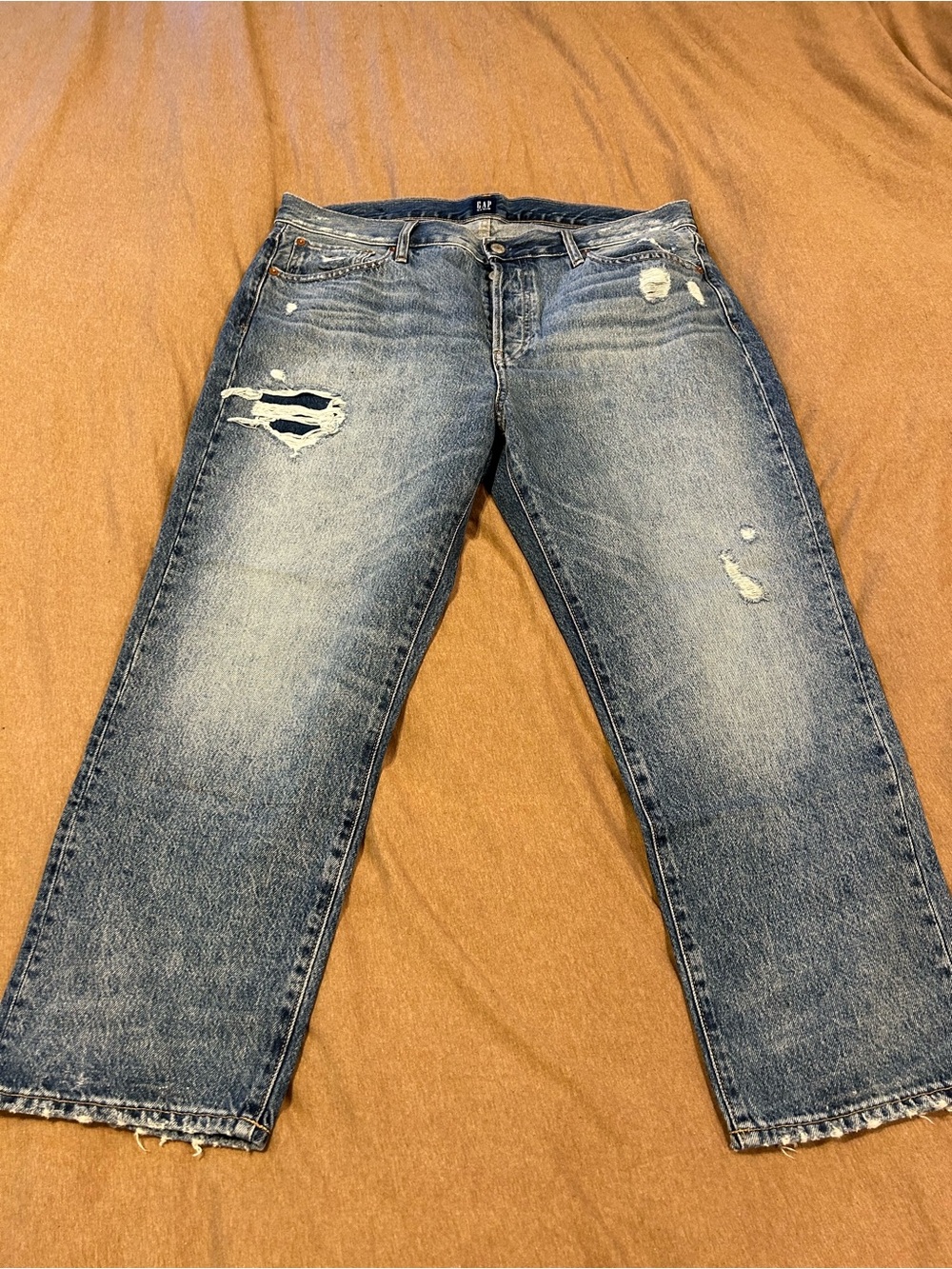 Gap women’s boyfriend jeans size 14.